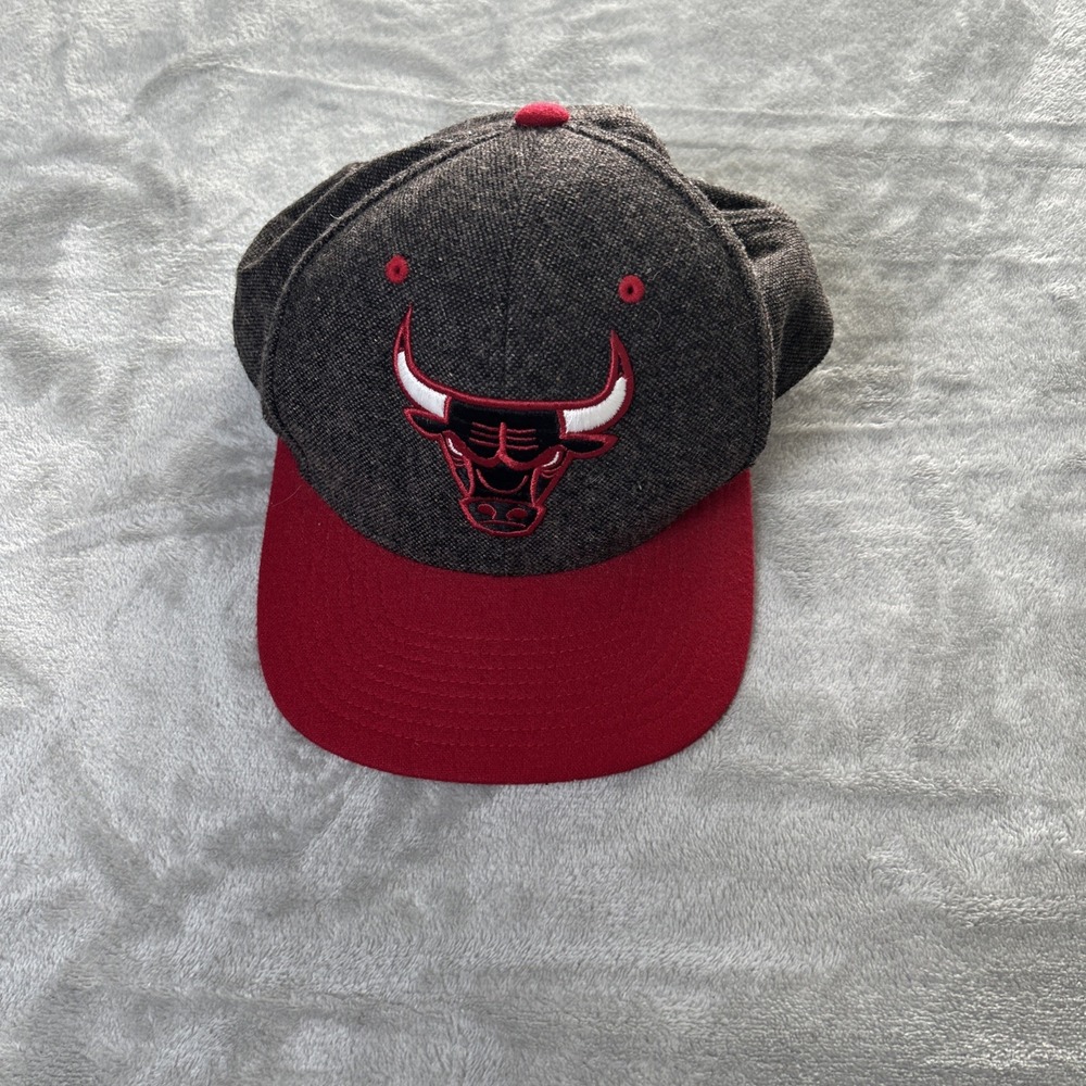 Chicago Bulls Mitchell & Ness Cap Hat Snapback NBA Original Fit Nostalgia Co.